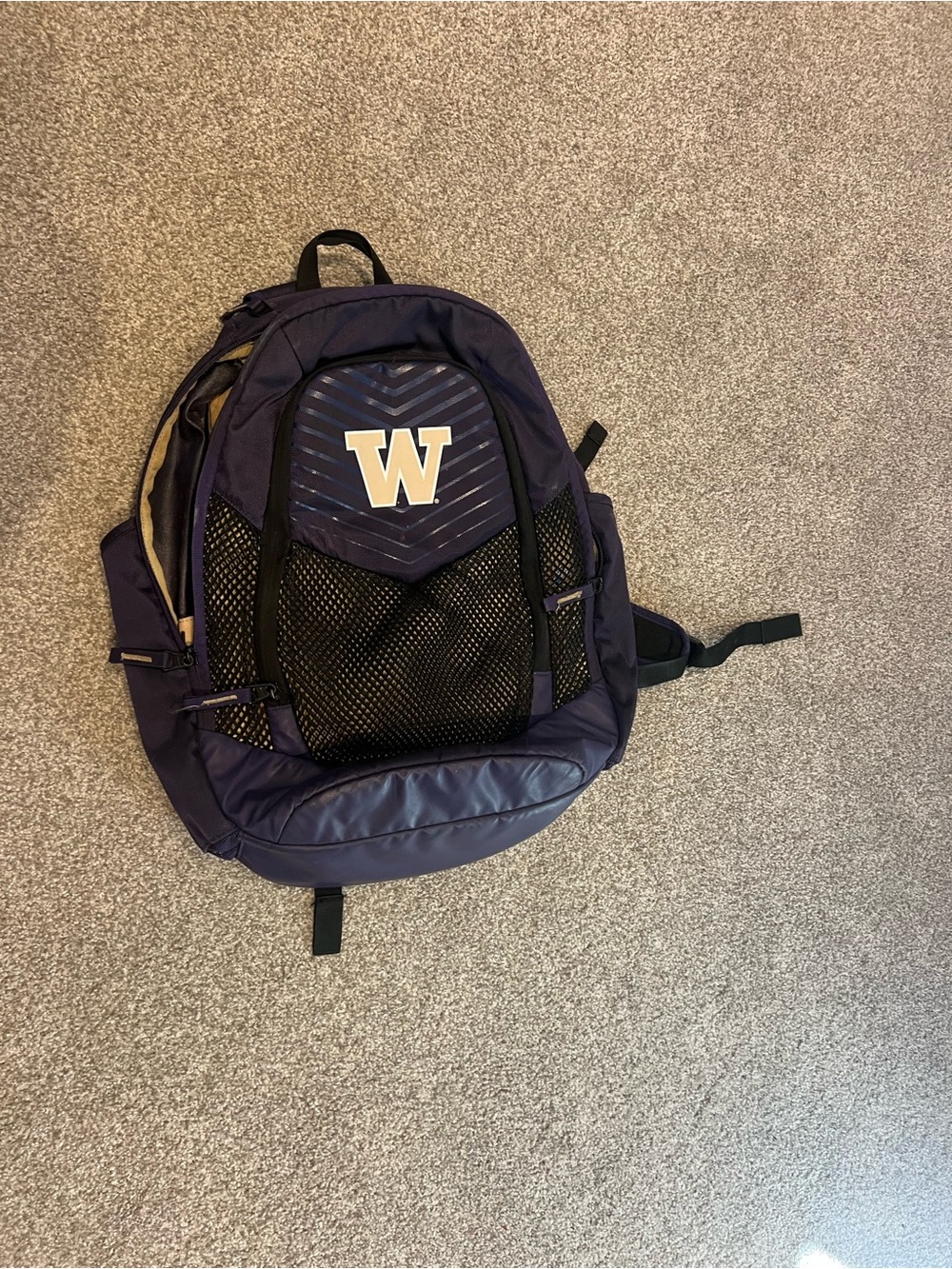 Purple Husky Men's Backpack - School & Sports